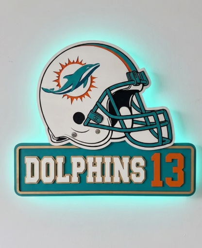 Janelle Crafted Lamps - Handmade Football Lamps